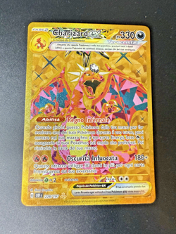 Charizard ex 228/197 - Fuori Serie Gold - Pokemon Ossidiana Infuocata Italiano - Image 3