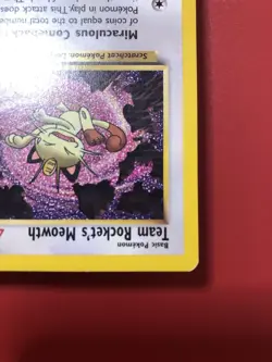 Team Rocket's Meowth - Black Star Promo 18 - LP Condition - Pokemon TCG - Image 3