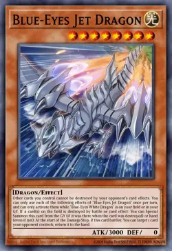Blue-Eyes Jet Dragon Yu-Gi-Oh! RA02-EN017 Secret Rare - Image 1