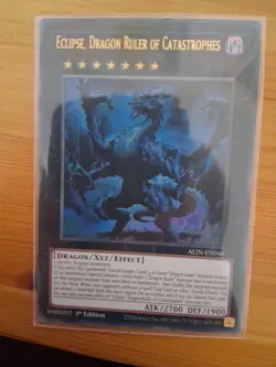 ALIN-EN048 Eclipse, Dragon Ruler of Catastrophes Ultra Rare YuGiOh! - Image 1
