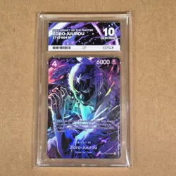 ACE 10 Zoro Juurou ST18-004 SP Parallel Legacy of the Master ONE PIECE Card JPN - Image 1