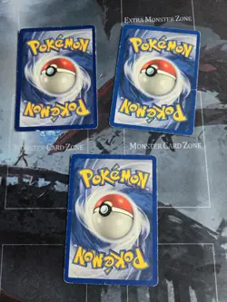 Slowpoke 3 Card Lot Pokemon Fossil, Team Rocket, Neo Genesis - Image 2