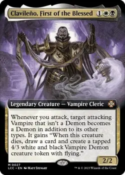 ~ Clavileno, First of the Blessed (Extended Art) ~ NM Foil ~ ~ MTG ~ - Image 1