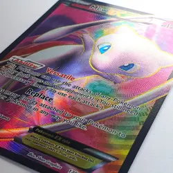 Mew EX 120/124 Full Art Rare Dragons Exalted LP/MP Pokemon Card - Image 2