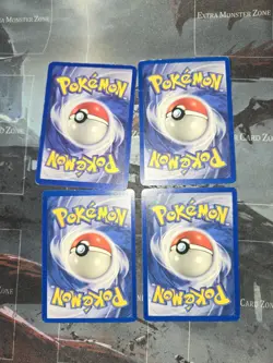 Team Rocket 4 Card Lot Kadabra, Abra, Mankey, Magnemite Pokemon - Image 3
