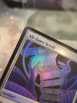 FOIL U 0234 All-Fates Scroll Artifact Uncommon Edge of Eternities MTG Card - Image 2