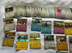 Mixed Lot 300+ Pokemon Cards Japanese & Italian 56 Holographic Holo Trainer GO - Image 2