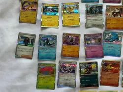 Mixed Lot 300+ Pokemon Cards Japanese & Italian 56 Holographic Holo Trainer GO - Image 5