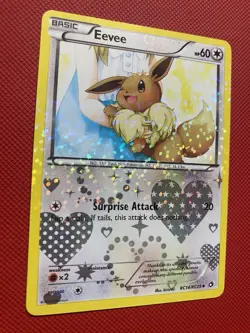 Eevee RC14/RC25 Legendary Treasures: Radiant Collection Holo Pokemon Card TCG - Image 4
