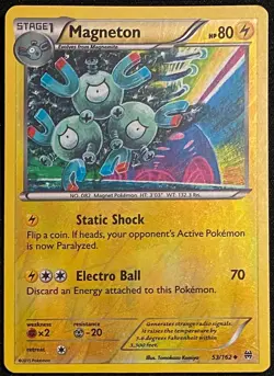 Magneton 53/162 XY Breakthrough | Reverse Holo | LP | Pokemon Trading Card TCG - Image 1