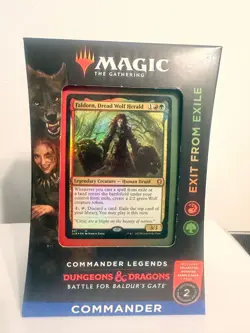 Magic the Gathering - Dungeons and Dragons Commander Exit From Exile NIB - Image 1