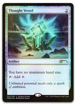 Thought Vessel (Bring-a-Friend Promo) (Foil) NM Unique and Miscellaneous Promos - Image 1