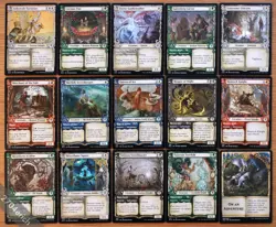 Set of 15 Throne of Eldraine Pauper Legal Showcase Creatures *NM* (Magic MTG) - Image 1