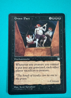 Grave Pact - Stronghold - MTG - Magic the Gathering - Image 1