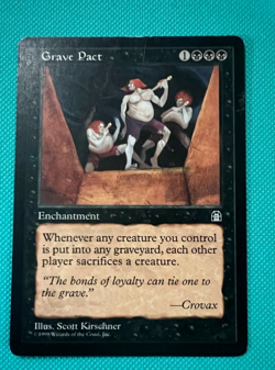 Grave Pact - Stronghold - MTG - Magic the Gathering - Image 2