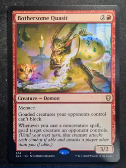 Bothersome Quasit - Commander Legends Battle for Baldur's Gate (MTG) - Image 1
