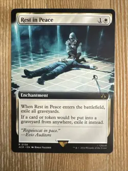 Rest in Peace - Extended Art ACR NM MTG - Image 1