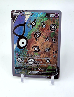 Custom SPARKLING HOLO Unown V Unown READ DESCRIPTION BELOW - Image 1