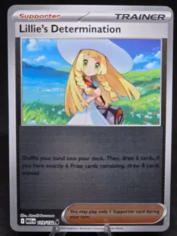 Pokemon TCG Lillie's Determination 119/132 Mega Evolutions Reverse Holo NM - Image 1