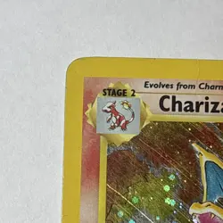 Charizard 004/102 Base Set Holo Vintage Rare Pokemon DMG / Damaged. See Pictures - Image 2