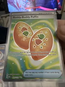 Pokemon TCG Mega Evolution Buddy-Buddy Poffin 167/132 English (106) - Image 1