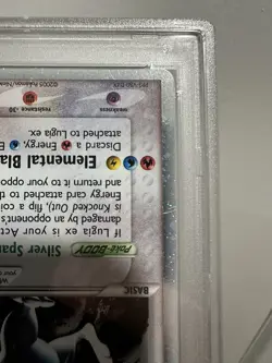 2005 Lugia ex 105/115 PSA 5 - Unseen Forces (Pokemon WOTC) - Image 5