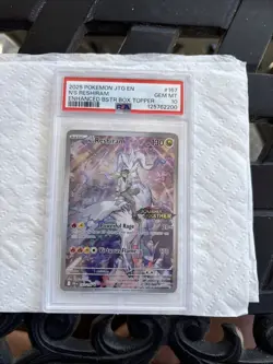 Pokemon TCG N's Reshiram Holo Box Topper #167 PSA 10!!!!! - Image 1