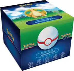 Pokemon GO Dragonite VSTAR Deck Holder Collection Englisch 9 Booster NEU & OVP - Image 1