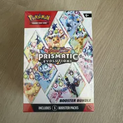 Pokemon TCG Scarlet & Violet Prismatic Evolutions Booster Bundle Factory Sealed - Image 1