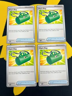 4x Hop's Bag 147/159 x4 - NM Journey Together Pokemon Playset - Image 1