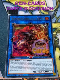 CARTE Yu Gi Oh EMPEREUR CHARLES LE GRAND DUNE-FR048 1ere edition - Image 1