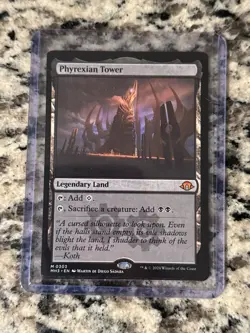 Magic the Gathering Phyrexian Tower Modern Horizons 3 Mythic Card NM Condition - Image 1