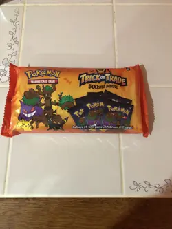 Pokemon Trick Or Trade Booster Bundle Include 35 Mini Packs Pokemon TCG Cards - Image 1