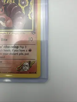 Blaine's Vulpix 66/132 1st Edition NM Gym Challenge Non-Holo Pokemon Card - Image 5