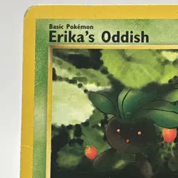 Erika's Oddish 47/132 Uncommon Gym Heroes Pokemon Card LP Vintage Nintendo WOTC - Image 2