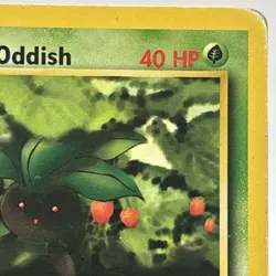 Erika's Oddish 47/132 Uncommon Gym Heroes Pokemon Card LP Vintage Nintendo WOTC - Image 3