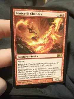 Carta MTG Fenice di Chandra M12 Magic Set Base 2012 Rara Ita NM - Image 1