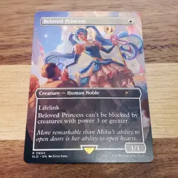 1x Beloved Princess, Non-Foil, Miku Secret Lair 0804, MTG NM - Image 1