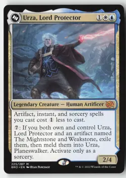 MTG - Urza, Lord Protector M The Brothers' War 225 - Image 1