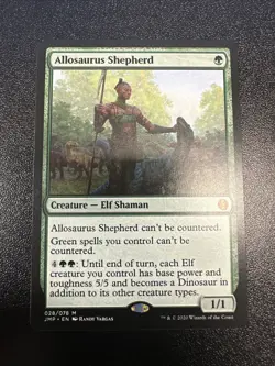 MTG Allosaurus Shepherd Jumpstart Regular Rare 028/078 NM JL - Image 1