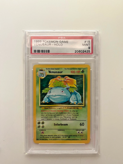 PSA 9 MINT Pokemon Base Set Unlimited Charizard, Blastoise, Venusaur WOTC 1999 - Image 4