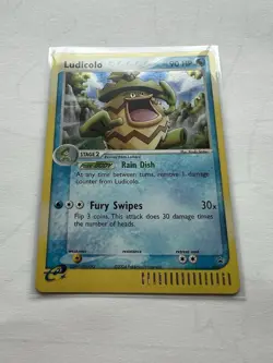 Pokemon TCG Ludicolo Black Star Promo 020 Near Mint Condition - Image 1