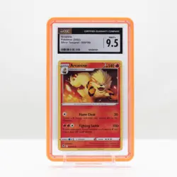 Pokemon Arcanine Non-holo #020/195 Silver Tempest 2022 - CGC 9.5 Mint+ - Image 1
