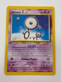 Unown 39/64 Pokemon Neo Revelation 1st Edition Non Holo NM/MINT 2001 box-3 - Image 1