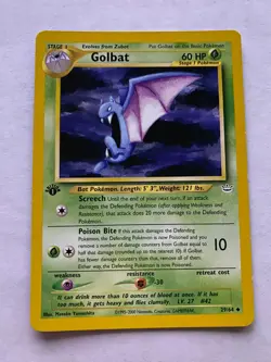 Golbat 29/64 Pokemon Neo Revelation 1st Edition Non Holo NM/MINT 2001 box-s6 - Image 1