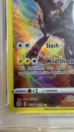 Zekrom TG05/TG30 SWSH09: Pokemon Brilliant Stars Trainer Gallery Holo - PSA 9 - Image 5