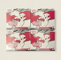 Pokemon TCG : White Flare Elite Trainer Box ETB Factory Sealed - (Lot of 4) - Image 1