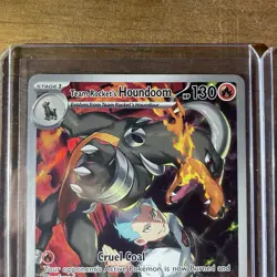Pokemon TCG Destined Rivals LOT OF 5 IR Team Rockets Houndoom Raticate Orbeetle - Image 2