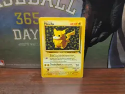 Pokemon Pikachu #01/53 Wotc Black Star Promo Ivy - Image 1