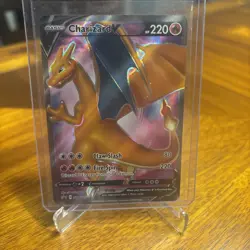 Pokemon TCG Charizard V SWSH050 SWSH: Sword & Shield Black Star Promo - Image 1